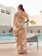 Tikhi Imli Floral Organza Ready to wear Saree | Grocsy