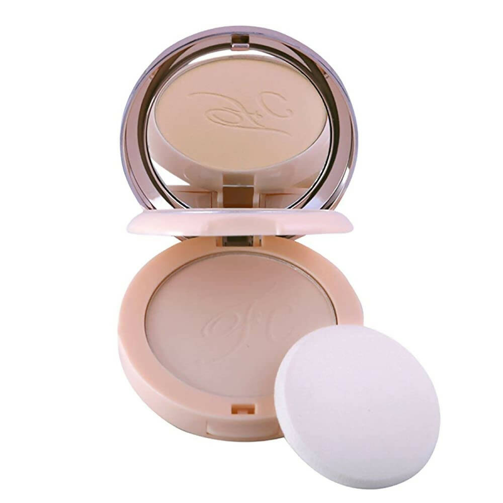 Fashion Colour Nude Makeover 2 in 1 Face Compact Powder-Shade 02 (Fair yellow) | Grocsy