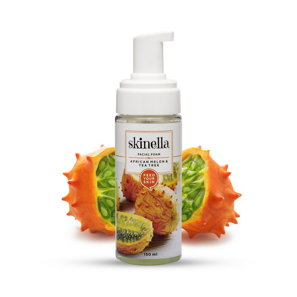 Skinella African Melon & Tea Tree Facial Foam | Grocsy