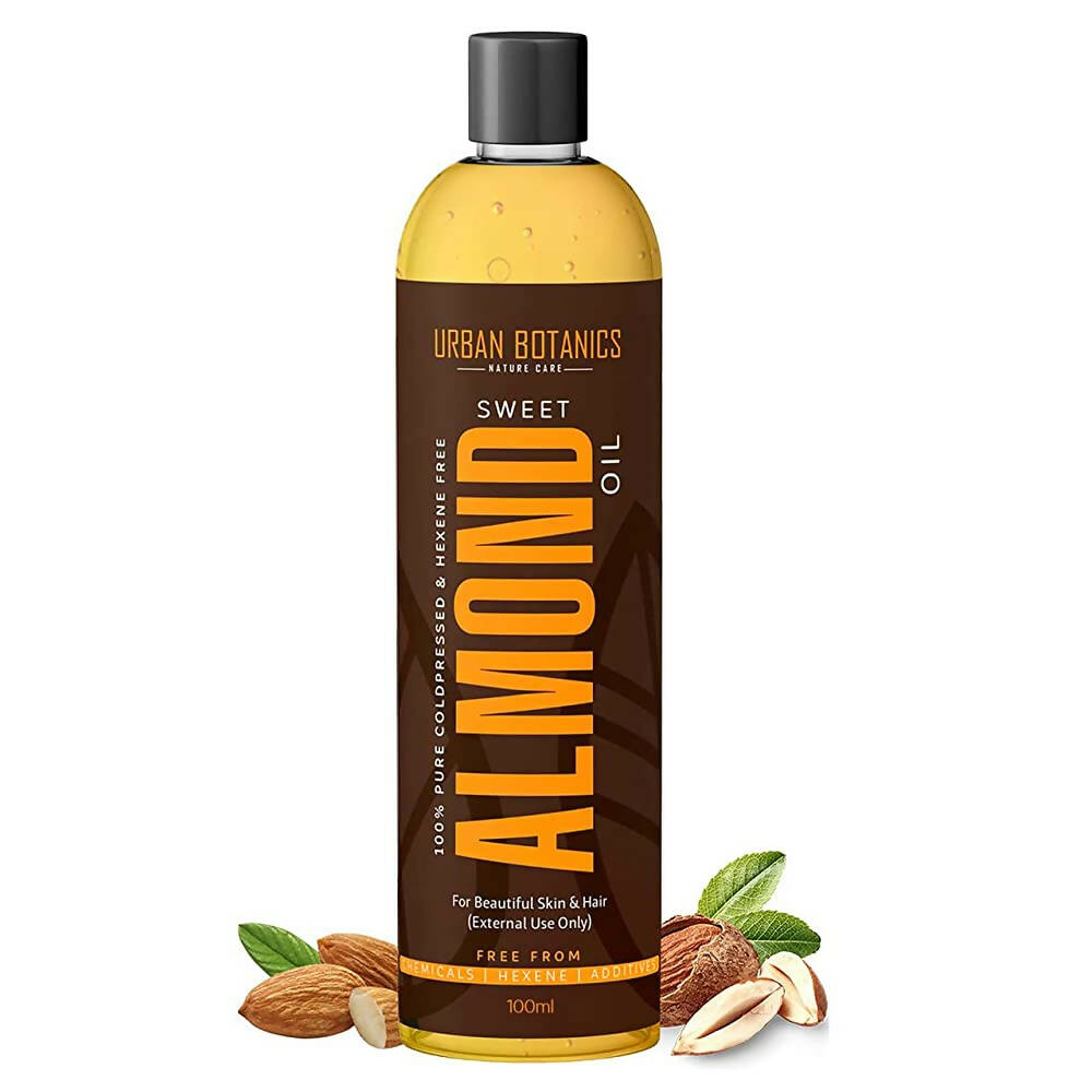 Urban Botanics Pure Cold Pressed Sweet Almond Oil | Grocsy