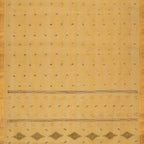 Exclusive Collection 100% Pure Cotton Brown Saree With Printed Work | Grocsy
