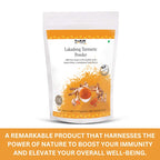 Vokin Biotech Lakadong Turmeric Powder | High Curcumin Content 7-9% Haldi Powder | Immunity Booster | Grocsy