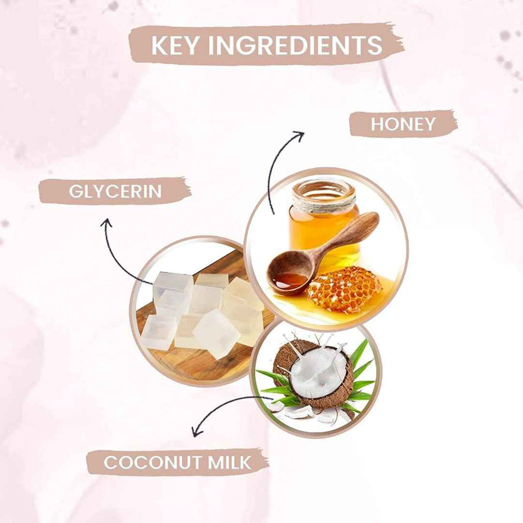 byPureNaturals Coconut Milk & Honey Soap | Grocsy