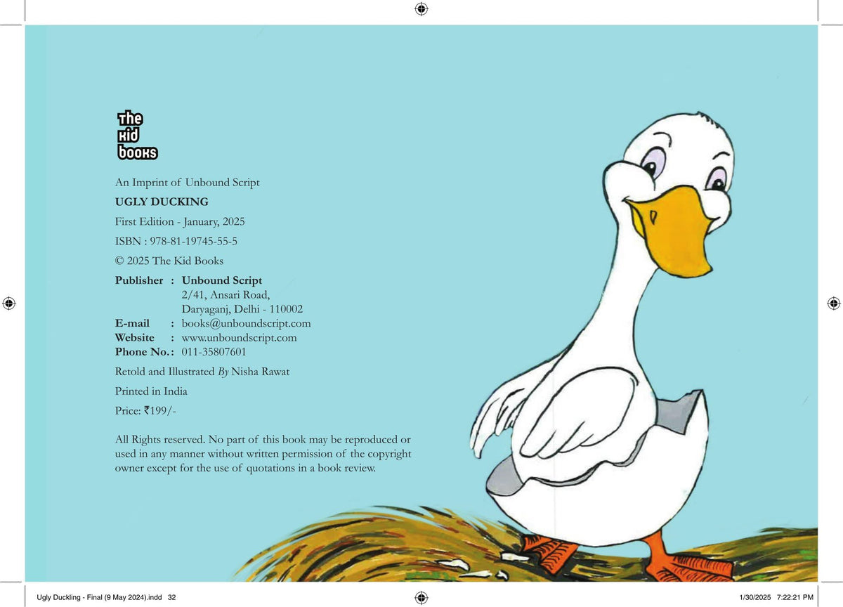 The Ugly Duckling - Hans Christian Andersen | Grocsy