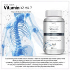 Vokin Biotech Vitamin K2 MK-7- Support Bone & Heart Health - 55mc Capsules | Grocsy