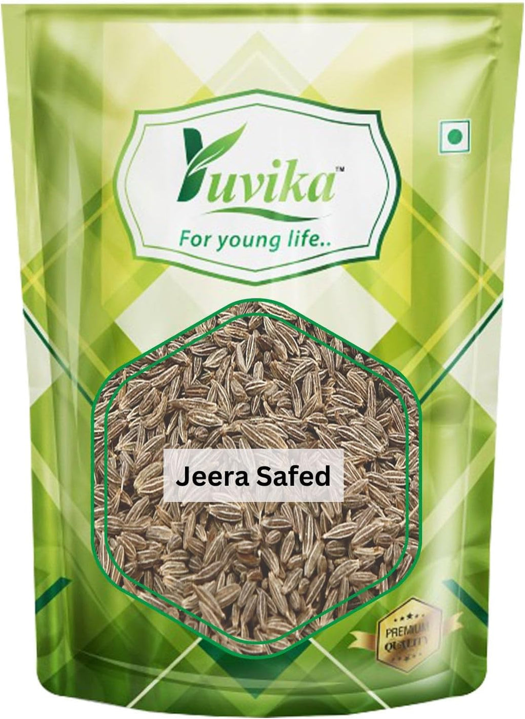 Yuvika Jeera Safed - Cuminum Cyminum - White Cumin Seeds | Grocsy