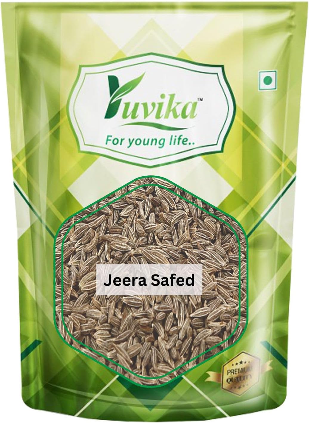 Yuvika Jeera Safed - Cuminum Cyminum - White Cumin Seeds | Grocsy
