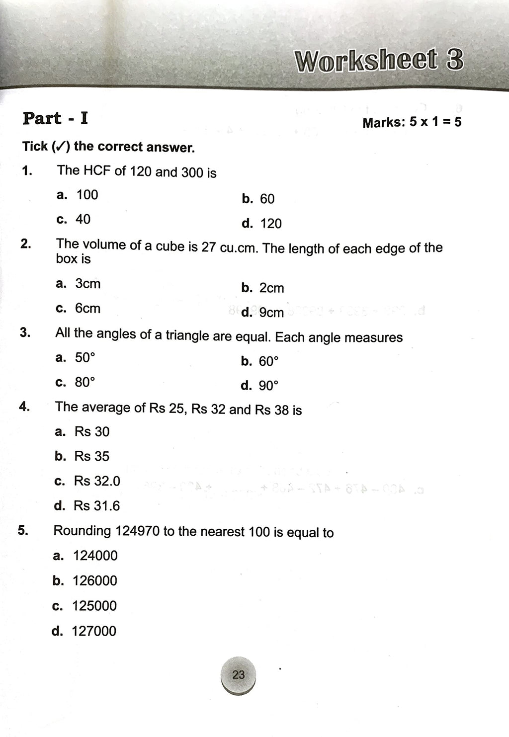 Maths Olympiad Challenger-3. | Grocsy