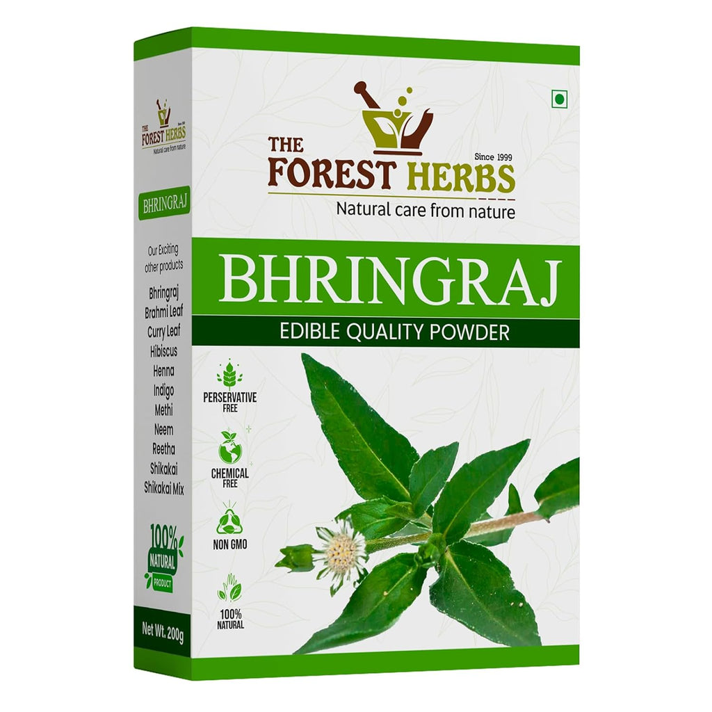 Forest Herbs Bhringraj Hair Care Powder | Grocsy