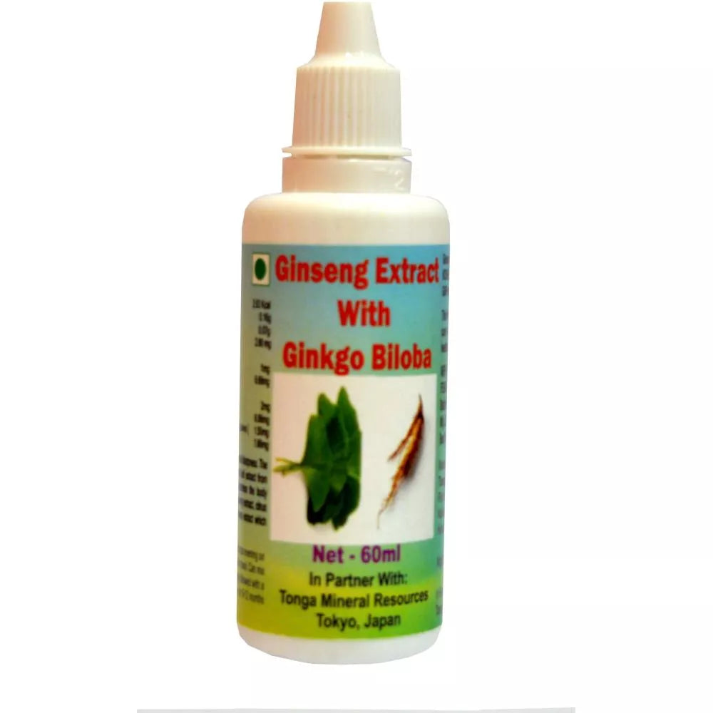 Tonga Herbs Ginseng Extract With Ginkgo Biloba Drops | Grocsy