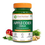 Pure Nutrition Apple Cider Vinegar with Wheat Grass & Spirulina Veg Capsules | Grocsy