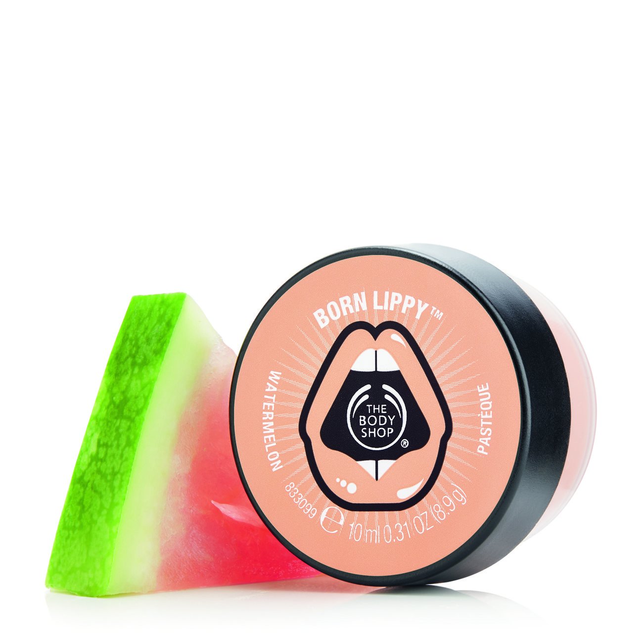 The Body Shop Born Lippy Pot Lip Balm (Watermelon) | Grocsy