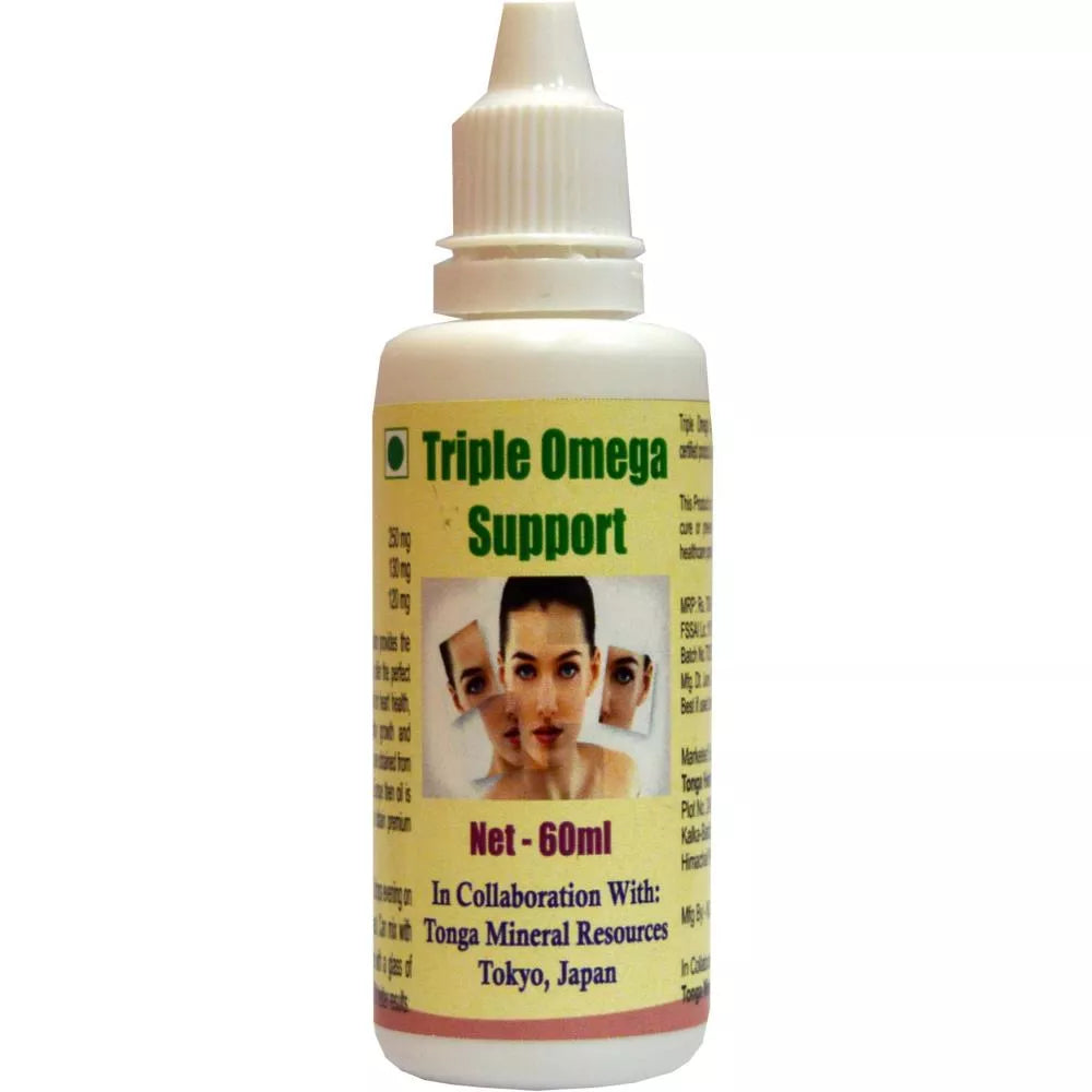 Tonga Herbs Triple Omega Support Drops | Grocsy