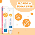 Mee Mee Fluoride-Free Mild Toddler Toothpaste - Orange Flavor | Grocsy