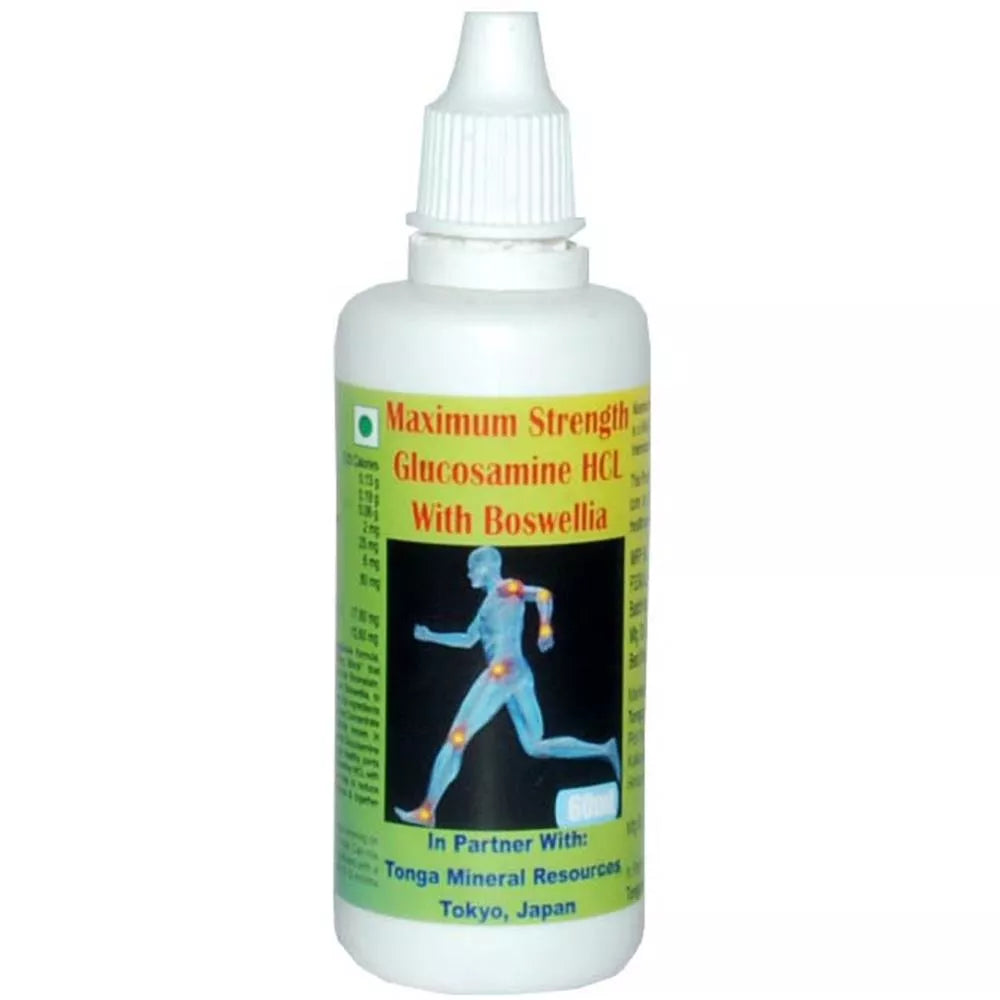 Tonga Herbs Maximum Strength Glucosamine HCL With Boswelia Drops | Grocsy