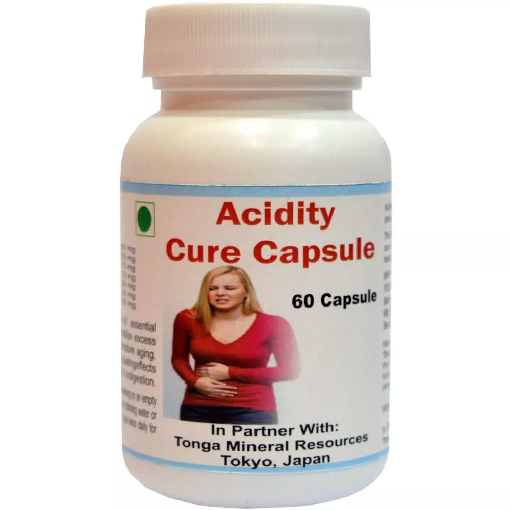 Tonga Herbs Acidity Cure Capsules | Grocsy