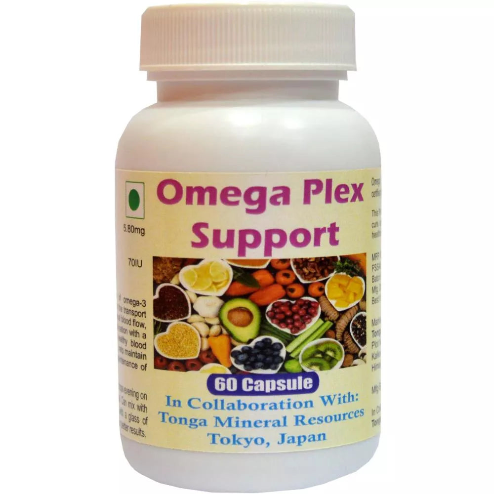 Tonga Herbs Omega Plex Support Capsules | Grocsy