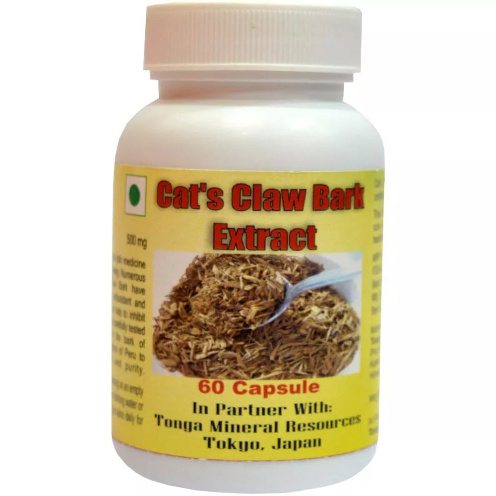 Tonga Herbs Cat Claw Bark Extract Capsules | Grocsy