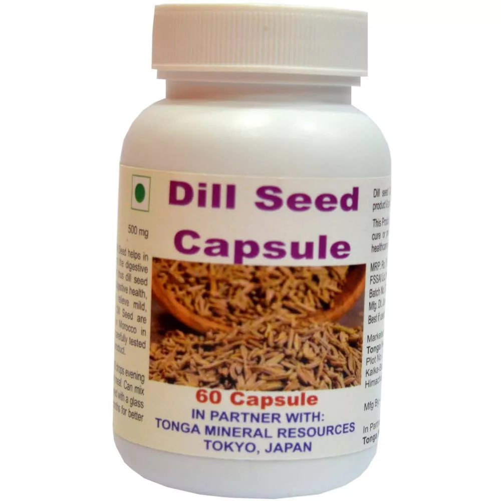 Tonga Herbs Dill Seed Capsules | Grocsy