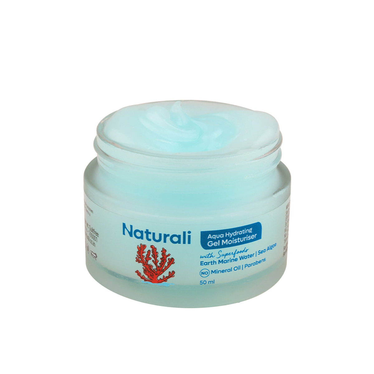 Naturali Aqua Hydrating Gel Moisturiser with Superfoods Earth Marine Water & Sea Algae | Grocsy