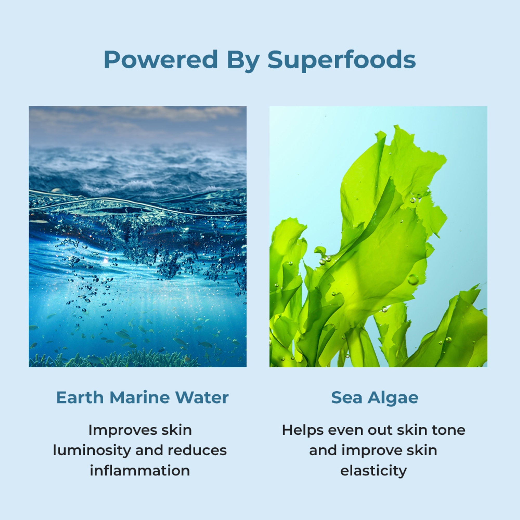 Naturali Aqua Hydrating Gel Moisturiser with Superfoods Earth Marine Water & Sea Algae | Grocsy