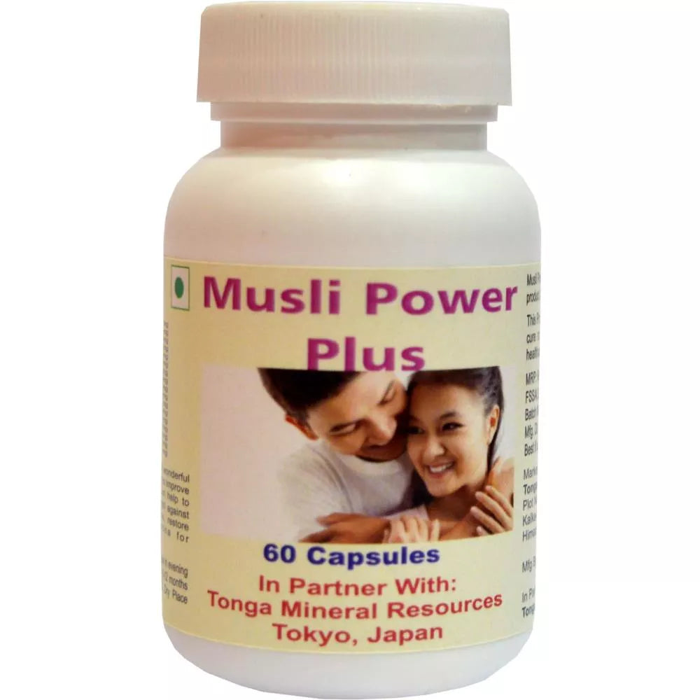Tonga Herbs Musli Power Plus Capsules | Grocsy