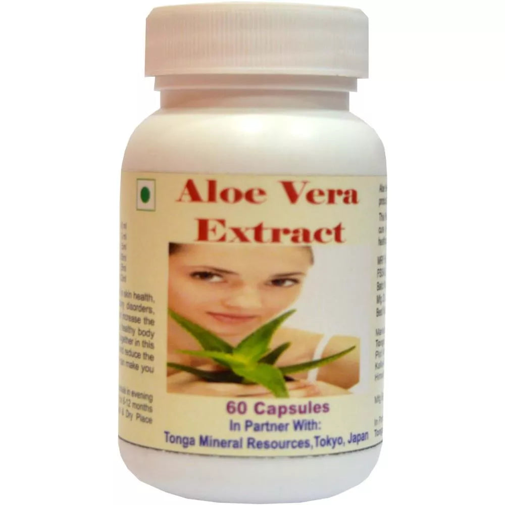 Tonga Herbs Aloe Vera Extract Capsules | Grocsy