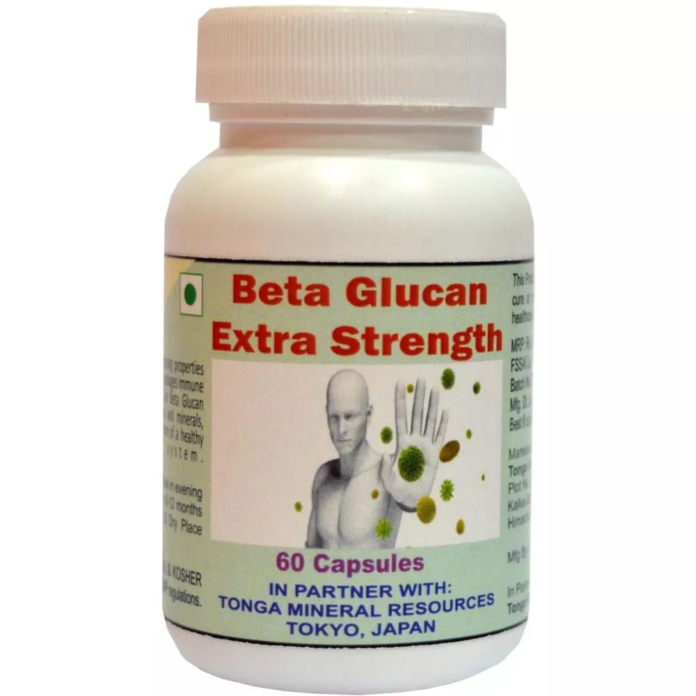 Tonga Herbs Beta Glucan Strength Capsules | Grocsy