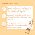 WishCare Premium Cold Pressed Castor Oil | Grocsy