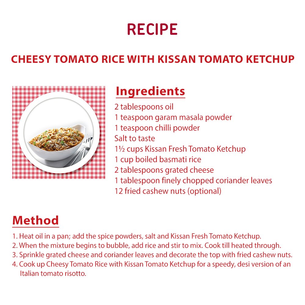 Kissan Fresh Tomato Ketchup | Grocsy