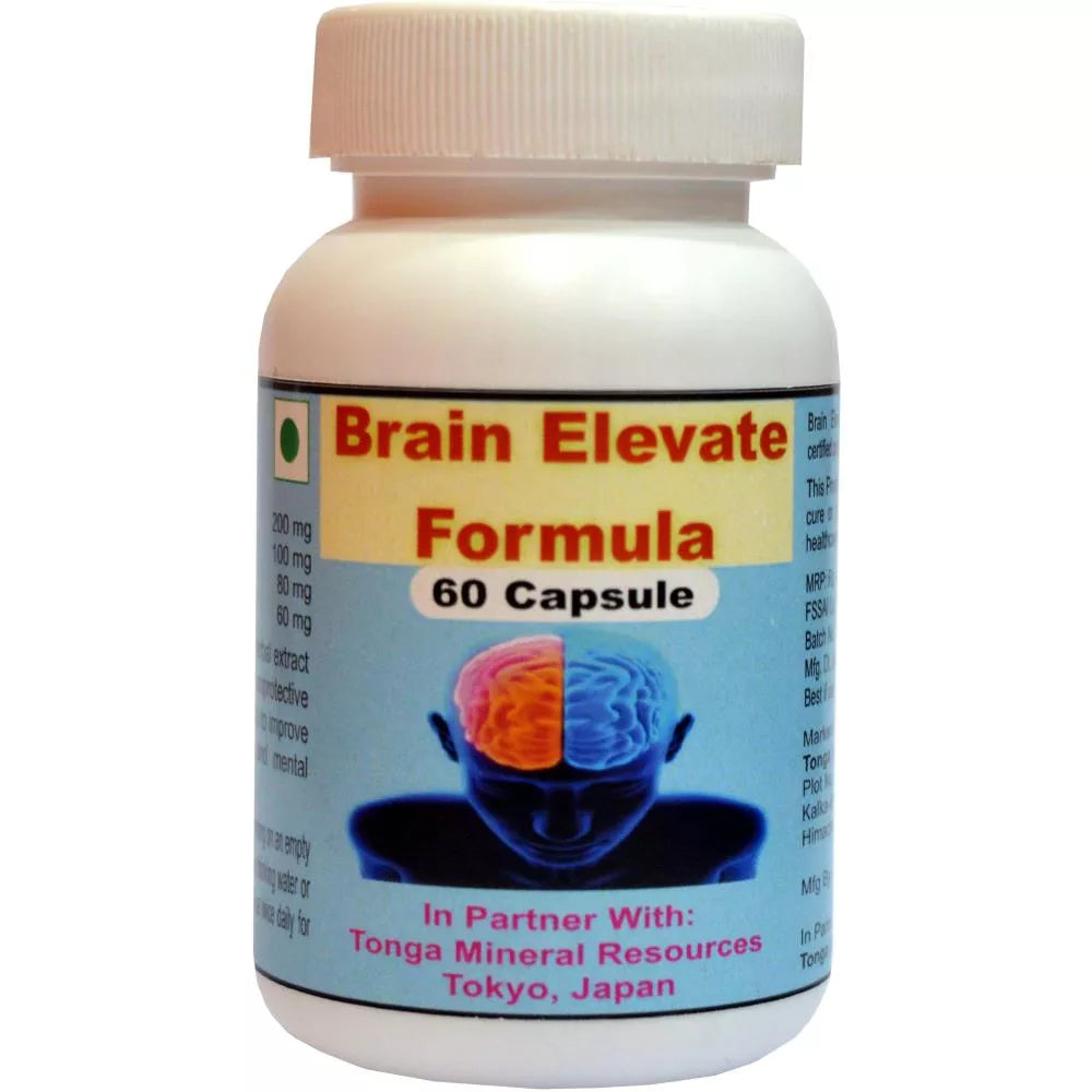 Tonga Herbs Brain Elevate Formula Capsules | Grocsy