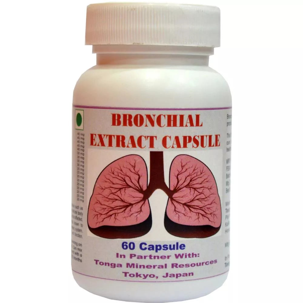 Tonga Herbs Bronchial Extract Capsules | Grocsy