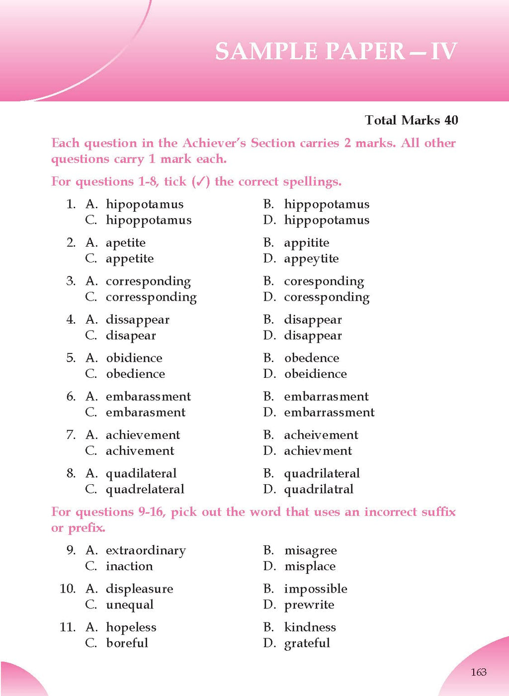 English Olympiad Challenger-5. | Grocsy