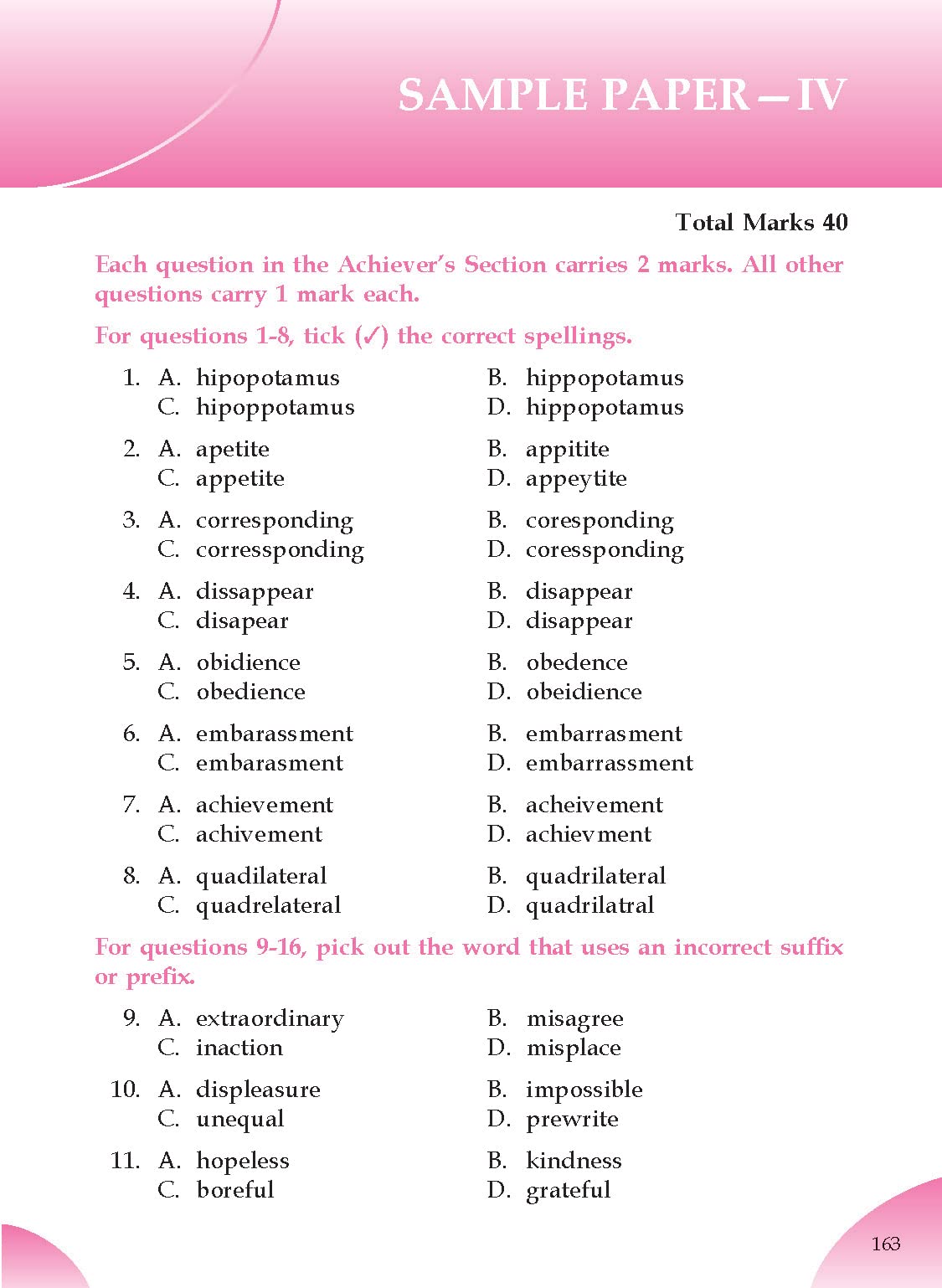 English Olympiad Challenger-5. | Grocsy