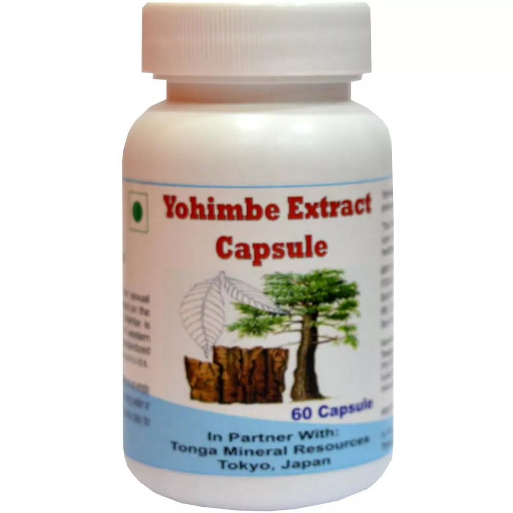 Tonga Herbs Yohimbe Extract Capsules | Grocsy