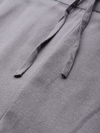 Juniper Women Grey Rayon Flex Solid Slim Fit Pant/Slim Pant | Grocsy