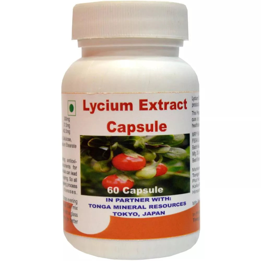 Tonga Herbs Lycium Extract Capsules | Grocsy