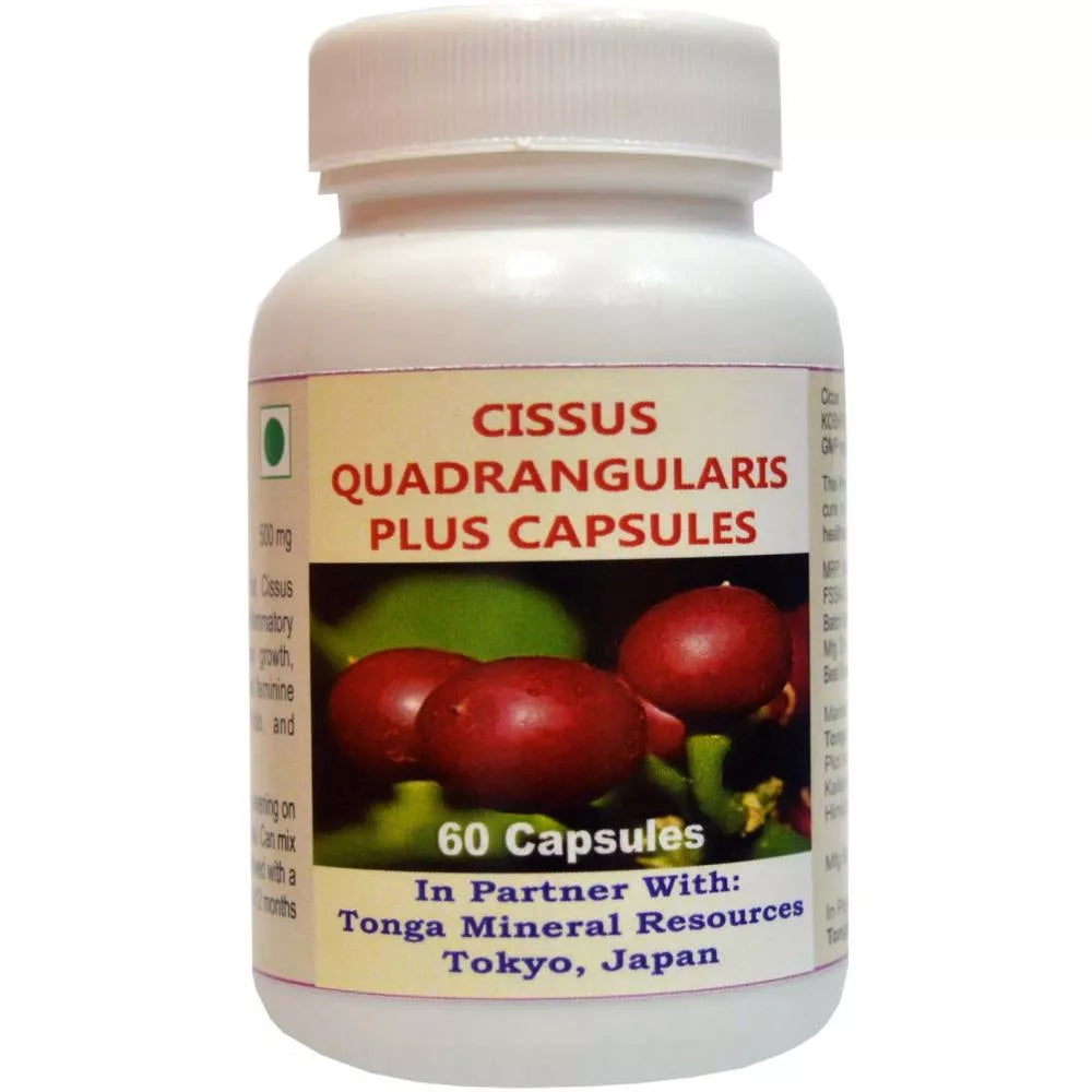 Tonga Herbs Cissus Quadrangularis Plus Capsules | Grocsy
