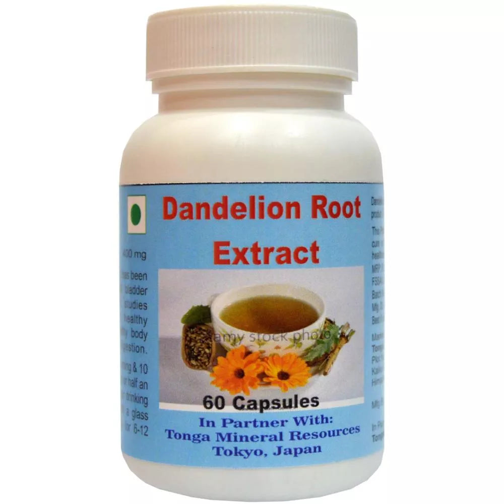 Tonga Herbs Dandelion Root Extract Capsules | Grocsy