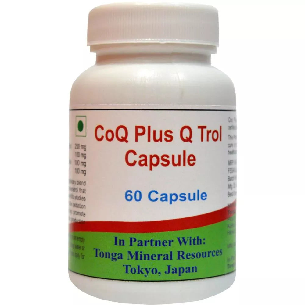 Tonga Herbs COQ Plus Q-Trol Capsules | Grocsy