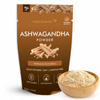 Herb Essential Ashwagandha Root Powder | Grocsy
