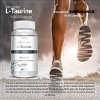 Vokin biotech L-Taurine - Amino Acid Supplement - 500mg | Grocsy