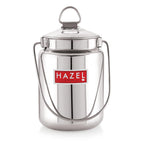 HAZEL Stainless Steel Plain Barani, 1 LTR | Grocsy
