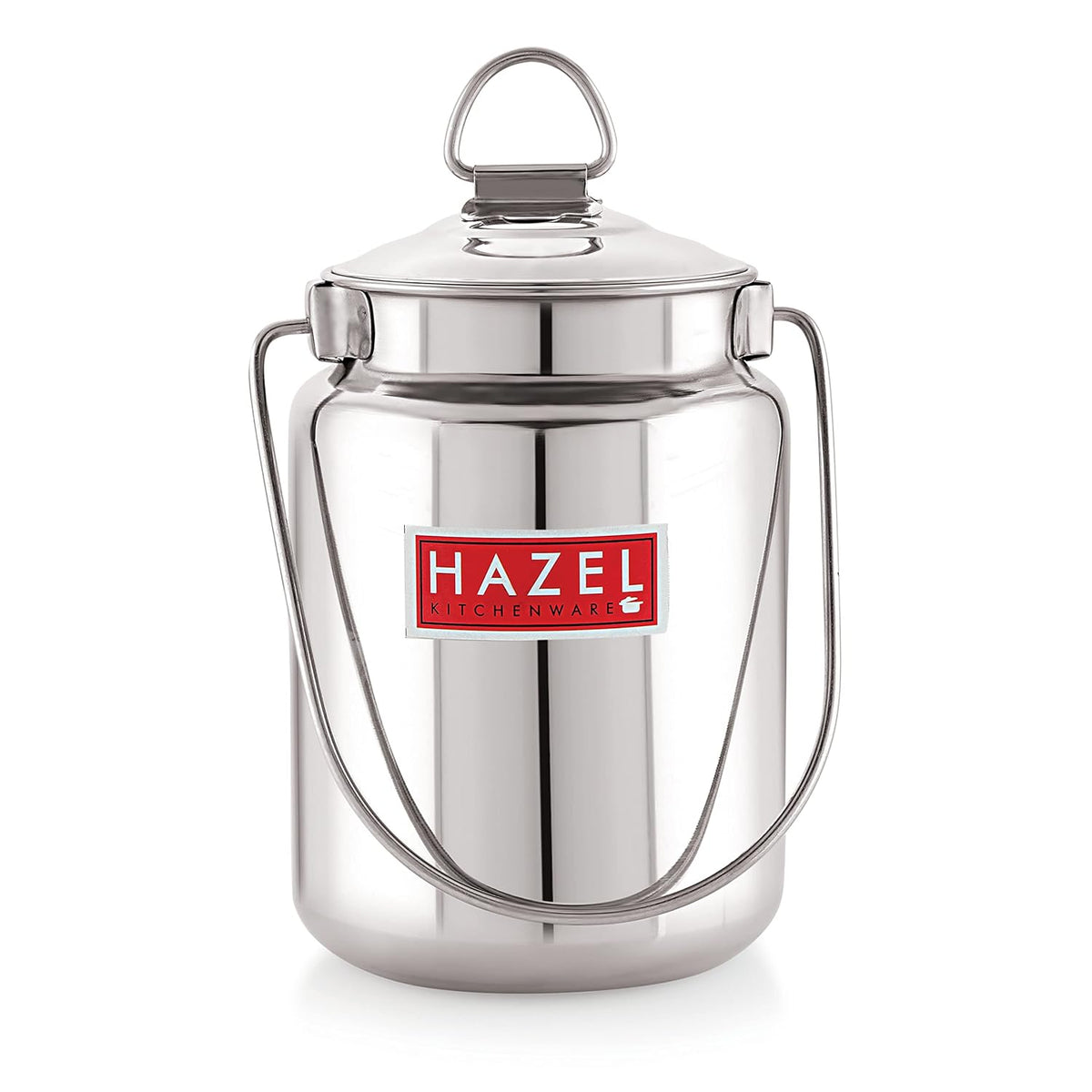 HAZEL Stainless Steel Plain Barani, 1 LTR | Grocsy