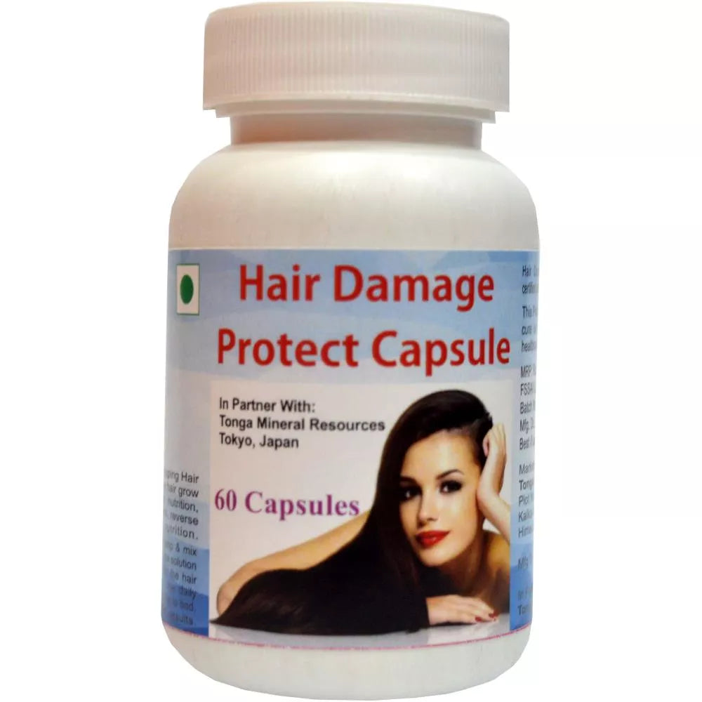 Tonga Herbs Hair Damage Protect Capsules | Grocsy