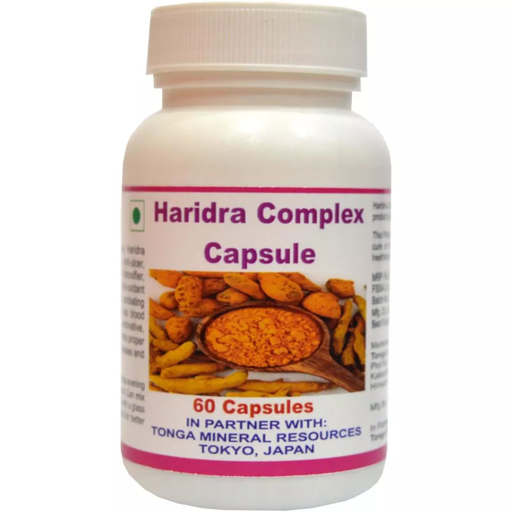 Tonga Herbs Haridra Complex Capsules | Grocsy