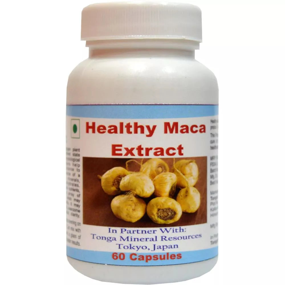 Tonga Herbs Healthy Maca Extract Capsules | Grocsy