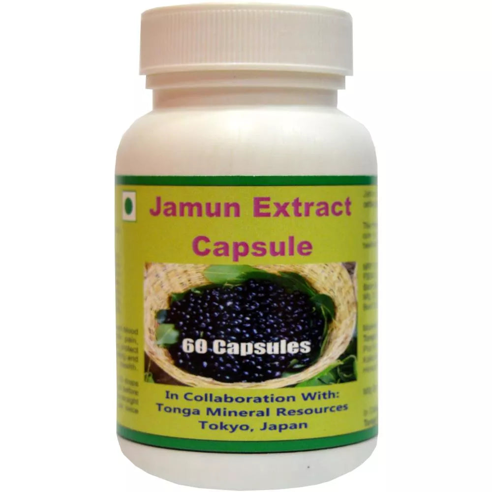 Tonga Herbs Jamun Extract Capsules | Grocsy