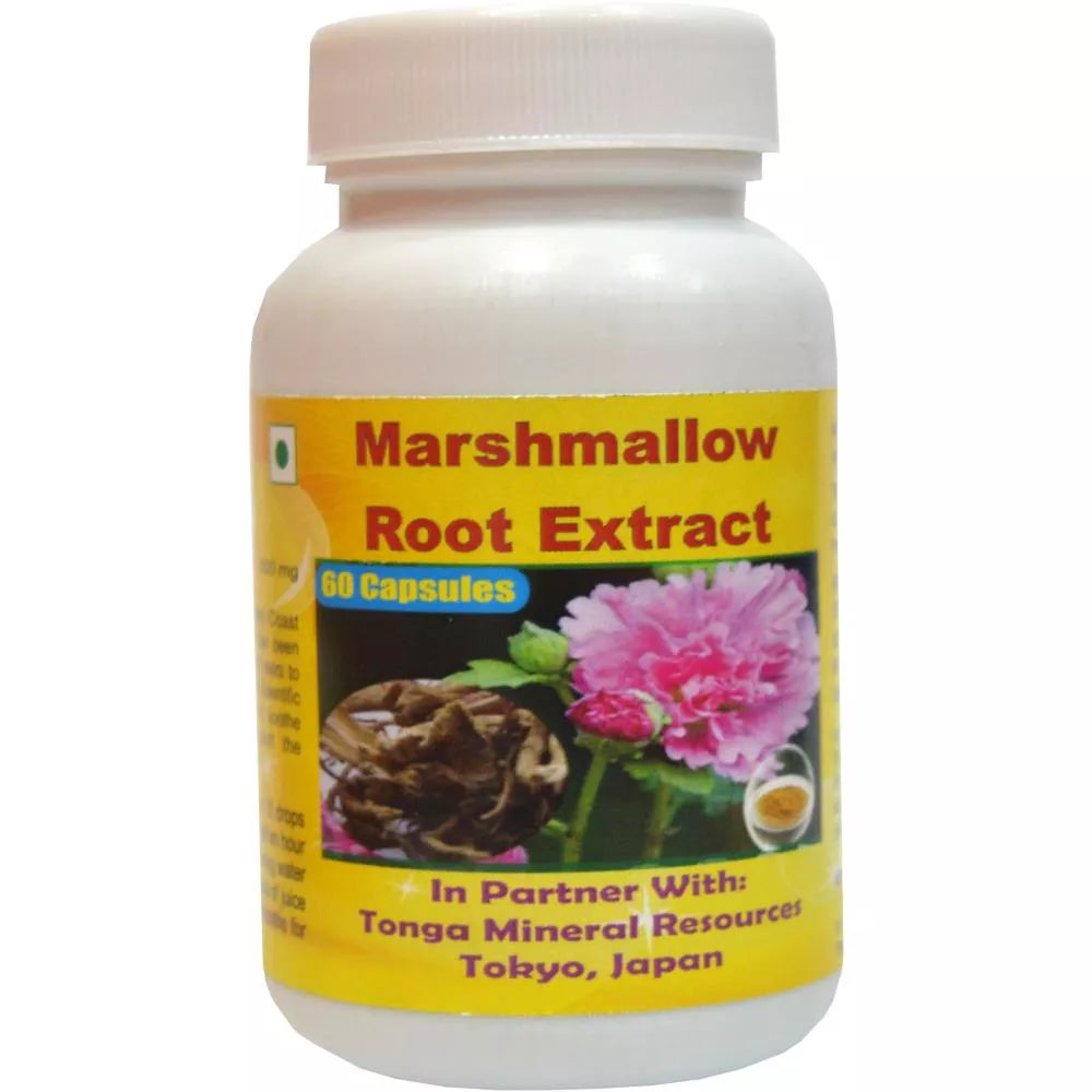 Tonga Herbs Marshmallow Root Extract Capsules | Grocsy