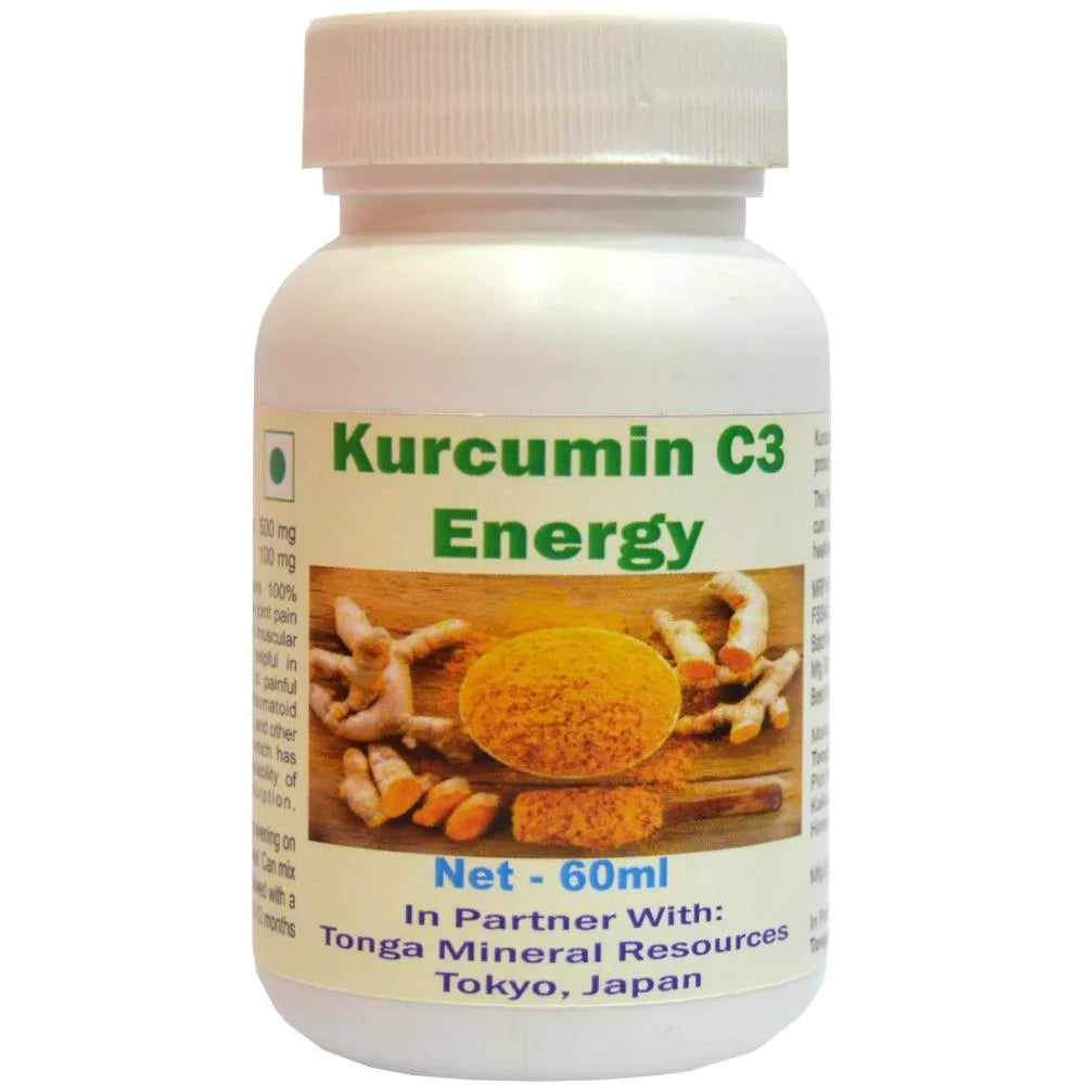 Tonga Herbs Kurkumin C3 Energy Capsules | Grocsy